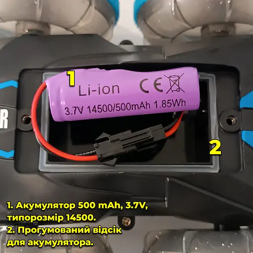 Машинка перевертыш на радиоуправлении Amphibious Stunt Car. Плавает в воде. Светится. Прозрачные колеса - фото 7