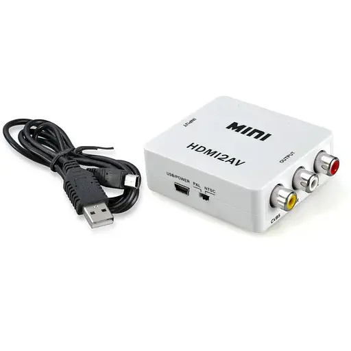Конвертер Hdmi to AVВход Hdmi мама -- Выход 3RCA мама