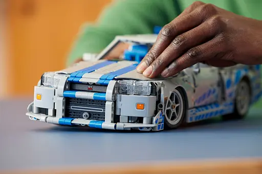 Конструктор LEGO Technic Двойной форсаж Автомобиль Nissan Skyline GT-R (R34) 1410 деталей (42210) - фото 11