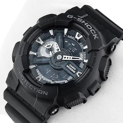 Часы мужские Casio G-Shock GA-110-1BER наручные ударопрочные с полимерным ремешком (модуль 5146) - фото 2
