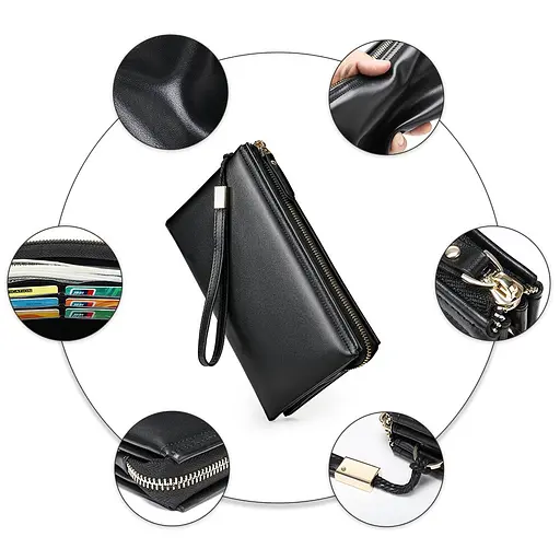 Чоловічий шкіряний клатч Vintage 22х13х3,5 см sum0012792 - фото 4