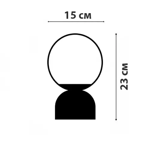 Настольная лампа Friendlylight Bom FL8050 - фото 3