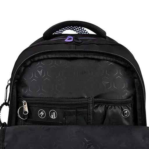 Рюкзак шкільний Yes Purple Hearts TS-48 - фото 9