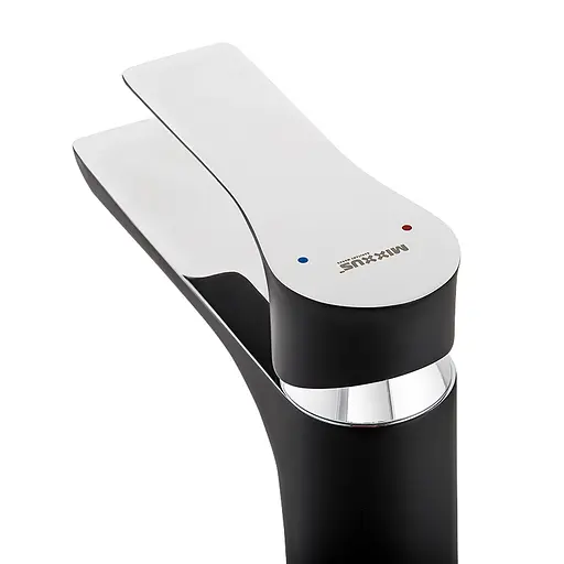 Змішувач для умивальника Mixxus Premium Eva 001 MI5949 Чорний матовий - фото 2