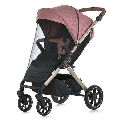 Детская прогулочная коляска-книга El Camino ME 1053G-2 Dynamic Pro Special Pink Розовая - фото 3