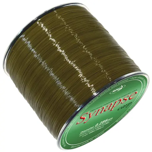 Леска Katran Synapse Carp 1000 м (olive green) 0.286 мм 12.85 lb/5.83 кг - фото 2