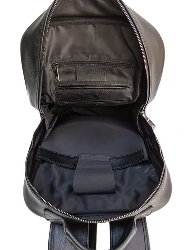 Мужской кожаный рюкзак Newery 12х30х42 см acs0026375 - фото 6