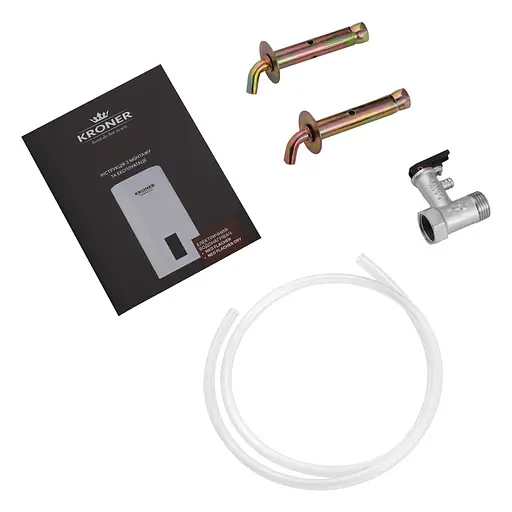 Водонагреватель Kroner NEO Flacher K100PVH2 100 л, 2 кВт, мокрый ТЭН, универсальный, прямоугольный, белый (CV035492) - фото 6