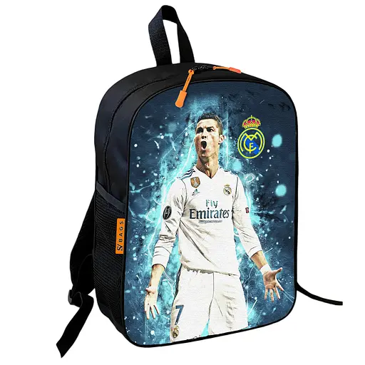 Набір дитячий Футбол Кріштіану Роналду рюкзак 36х27см сумка-бананка, кружка з принтом для хлопчика (01612) - фото 2