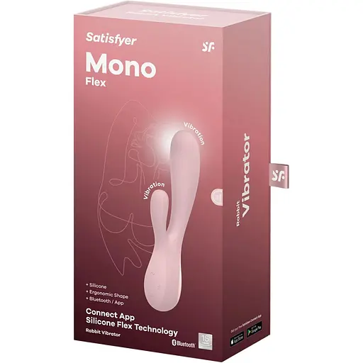 Смарт вібратор-кролик Satisfyer Mono Flex Mauve - фото 4