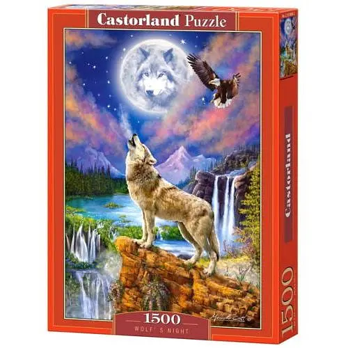 Пазл Castorland Волчья ночь 1500 эл. (C-151806)