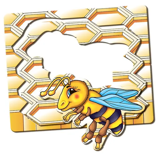 Дитяча настільна гра Хто де живе? 81145, 12 тварин - фото 8