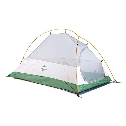 Палатка Naturehike Cloud Up 3 Updated NH18T030-T 20D трехместная Dark Green (1047-6927595765685) - фото 3