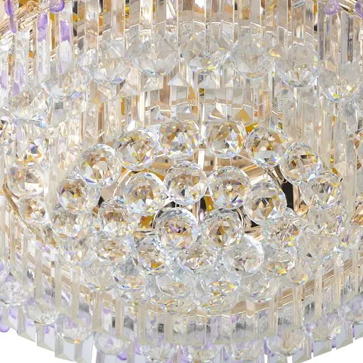 Люстра стельова Brille кришталева LED E14 40W NW Glass (BCL-605C/7) - фото 3