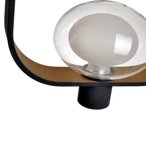 Люстра Brille подвесная лофт LED 8W WW BK/G (BL-811S/1) - фото 2