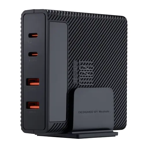 Мережевий зарядний пристрій McDodo Hyperspace Series 100W 4-Port PD Quick Charging Station with C + C 1.2m cable CH-1802 Bla - фото 1