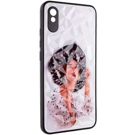 TPU+PC чохол Epik Prisma Ladies для Xiaomi Redmi 9A Girl in a hat - фото 2