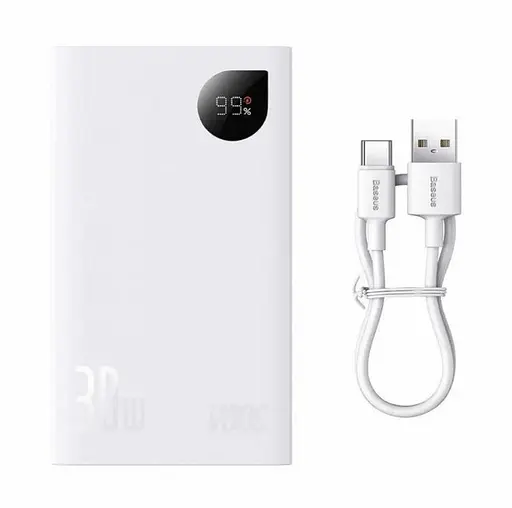 Повербанк Baseus Adaman 2 20000 mAh 30W White (PPAD050002) - фото 3