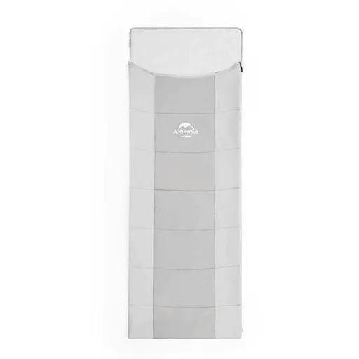 Спальный мешок с подушкой Naturehike NH22MSD01 (220 x 80 см) Серый - фото 3