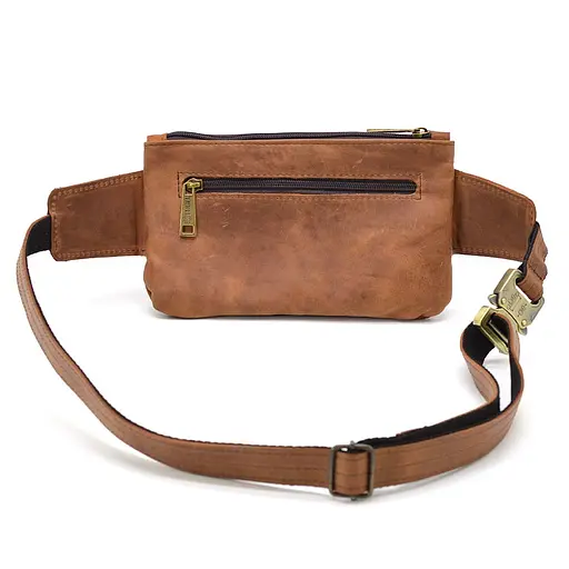 Шкіряна бананка Tarwa 24х15х3 см sum0025660 - фото 8