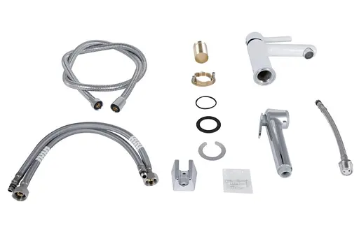 Змішувач для раковини Qtap Grand (з гігієнічним душем) QTGRA272CRW45671 - фото 6