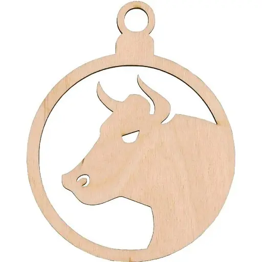 Заготовка Rosa Talent Бичок 3 фанера 8х10 см 5 шт