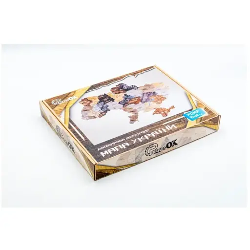 Деревянный пазл PuzzleOK Карта Украины 60х90 см Арт-90609   - фото 5