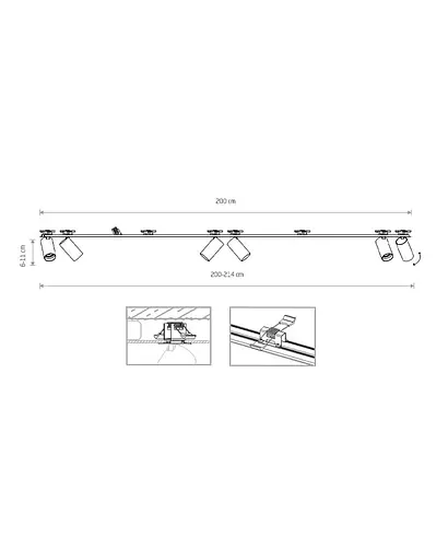 Спот Nowodvorski 7832 Mono Surface - фото 2