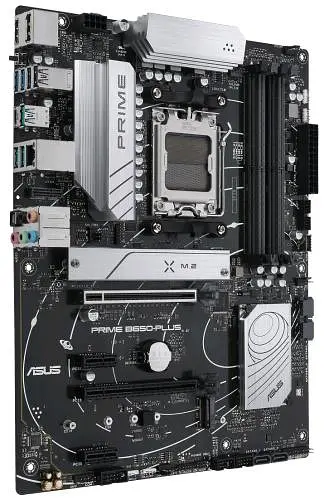 Материнська плата AM5 Asus PRIME B650-PLUS, B650, 4xDDR5, Int.Video (CPU), 4xSATA3, 2xM.2, 2xPCI-E 4.0 16x, 2xPCI-E 4.0 1x, 1xM.2 (Key 8xUSB3.2/4xUSB2.0, HDMI/DP, ATX - фото 3