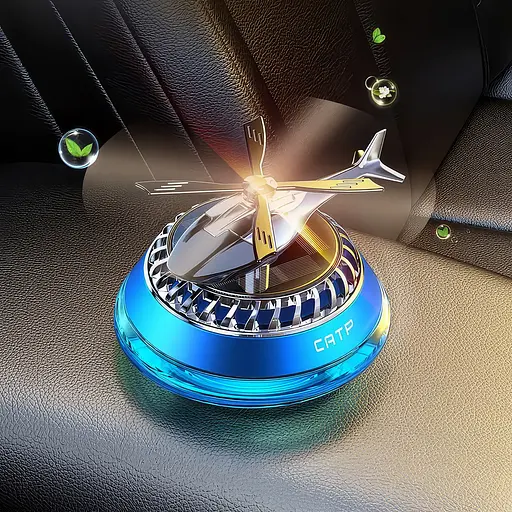 Дифузор ефірних олій Вертоліт J2 ароматизатор для автомобіля (Синій) - фото 9