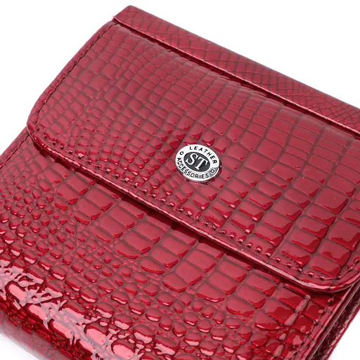 Кожаный женский кошелек ST Leather 10.5х10х2 см acs0029419 - фото 7