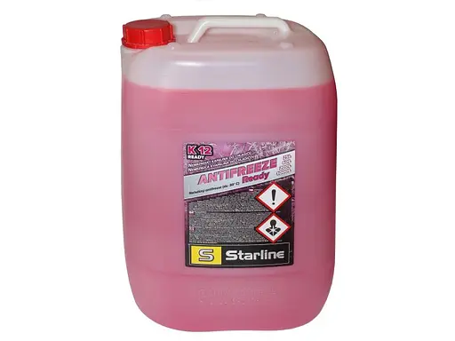 Антифриз Starline Ready to Use G-12+ готовий червоний -30°C 25л (NA K12READY-25)