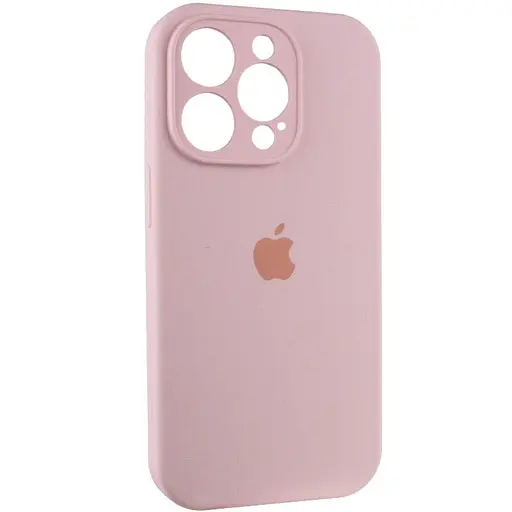 Чехол Epik Silicone Case Full Camera Protective AA для Apple iPhone 13 Pro Max 6.7 Розовый/Chalk Pink - фото 2