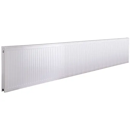 Радіатор сталевий панельний Kalite 11 низ/справа 500x2600 (без INNER) 000020121, Білий - фото 1