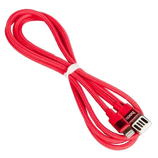Кабель USB на Lightning Hoco U55 Outstanding двосторонній 120 см - фото 1