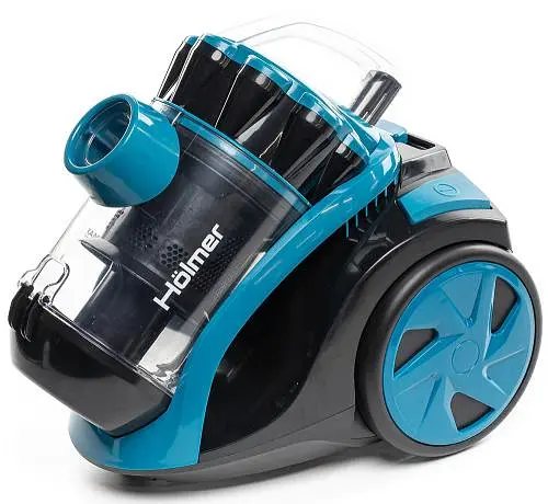 Пылесос Holmer HVCC-91В ECO Cyclone 900 W контейнер объем пылесборника 2 л HEPA-фильтр регулировка мощности на корпусе технология Multi-Cyclone микрофильтр Blue - фото 3