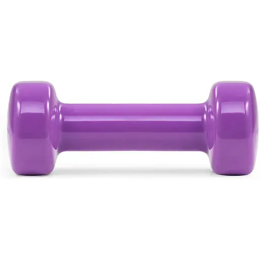 Гантели для фитнеса Hop-Sport виниловые круглые HS-V010DC 2х1кг - фото 2