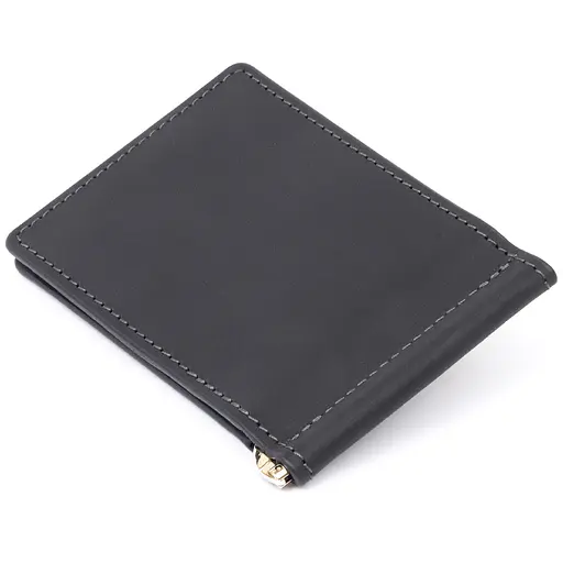 Кожаный портмоне Grande Pelle 12х8х0.5 см acs0014764 - фото 2