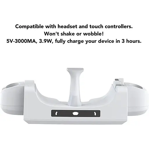 Зарядная док-станция для Meta 3 со светодиодным индикатором для гарнитуры Meta 3 VR - фото 2