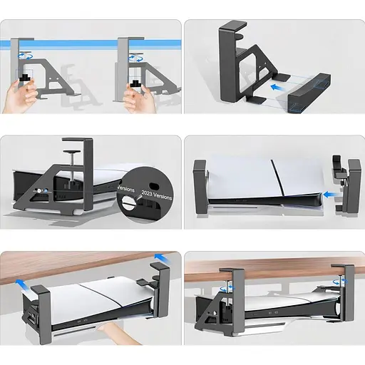 Крепление под стол OIVO для Sony PlayStation 5 (NG-P5317X) [129245] - фото 6