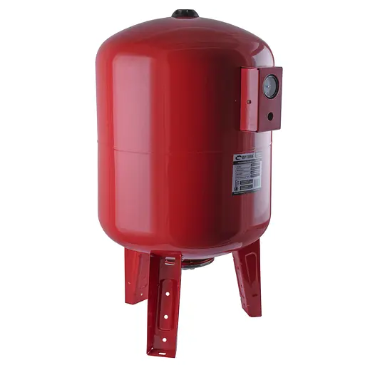 Расширительный бак Optima cal-pro 100 л с манометром (22884) - фото 2