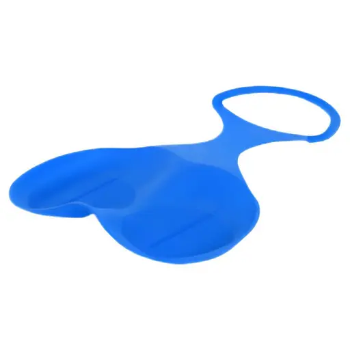 Детская ледянка MS 0519-1-2, з морозостойкого пластика, синяя - фото 2
