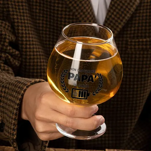 Келих з підставкою для пива PRSTENLY, бамбукова підставка під келих - фото 5