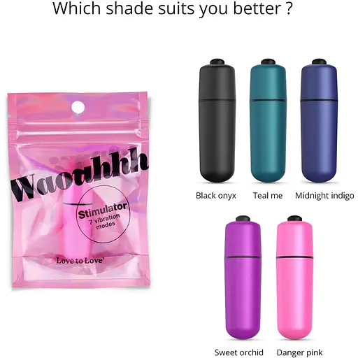 Віброкуля Love To Love Waouhhh - Danger Pink - фото 3