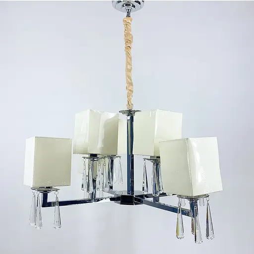 Класична люстра з абажурами Line.F AT 26/8 - фото 1