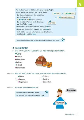 Deutsch uben. Phonetik A1 - Ubungen und Tipps fur eine gute Aussprache - фото 3