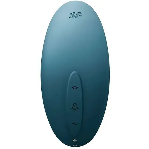 Вакуумный вибратор Satisfyer Vulva Lover 2 Синий - фото 4