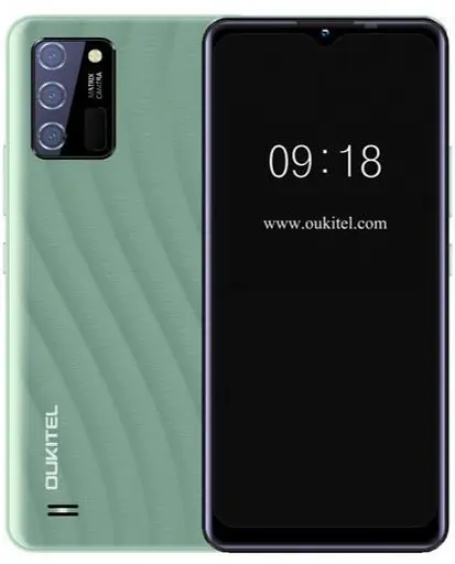 Смартфон Oukitel C25 4/32Gb Green - фото 1