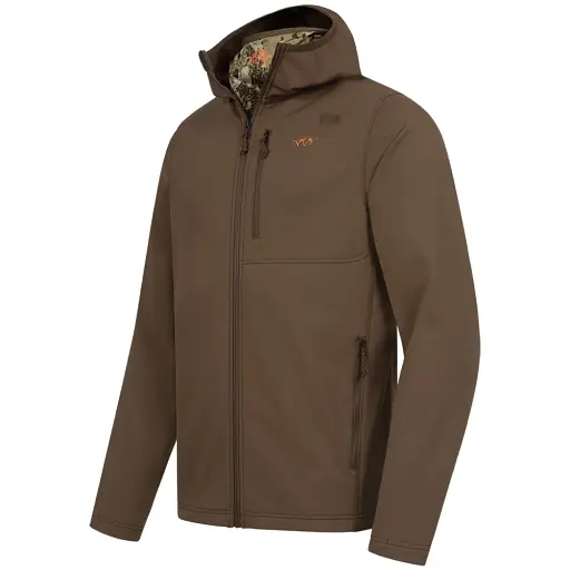 Куртка Blaser Active Outfits Men’s Drain FZ Hoody L Dark brown - фото 2