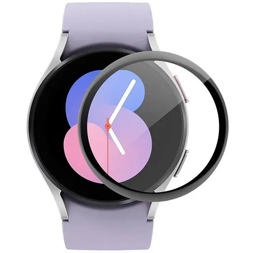 Полимерная пленка 3D (full glue) (тех.пак) Samsung Galaxy Watch 5 44mm Черный